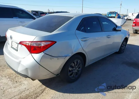 2018 Toyota Corolla L z USA, uszkodzony, nr VIN 5YFBURHE2JP833257